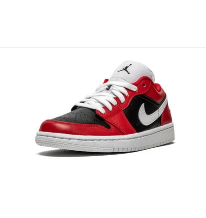 Кросівки жіночі Air Jordan Wmns 1 Low Black/Red DC0774-603