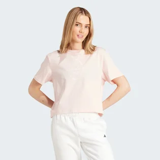 Футболка женская Adidas Brand Love Signature Graphic Tee Peach IW5183