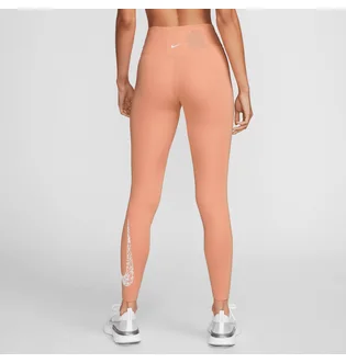 Леггинсы женские Nike One Swoosh Run Peach DM7767-824