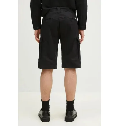 Шорти чоловічі C.P. Company Sateen Stretch Cargo Black 18CMBE116A-005694G-999