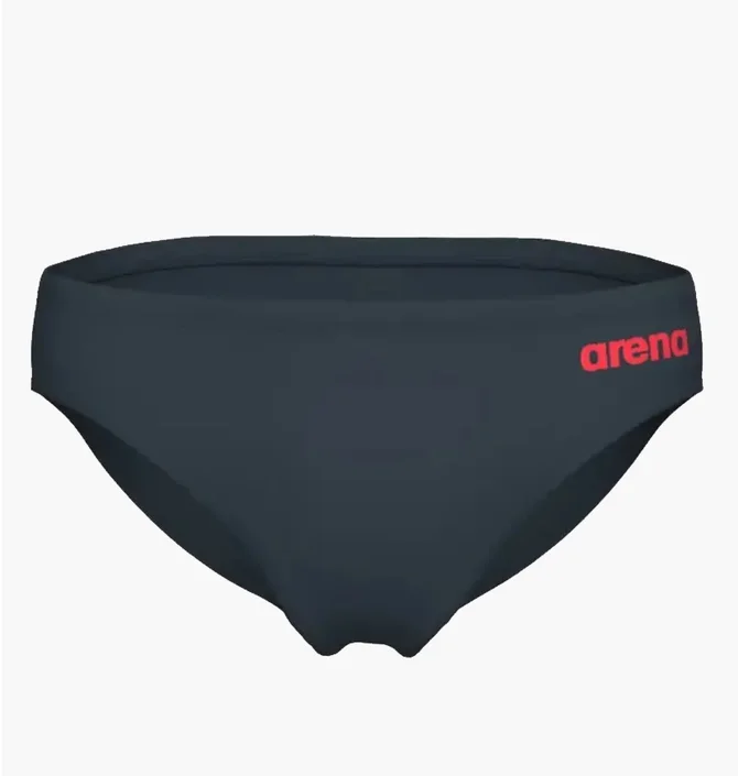 Плавки мужские Arena Team Swim Briefs Solid Grey 004773-504