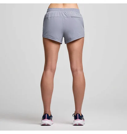 Шорти жіночі Saucony Outpace 3 Short Grey SAW800422-IR