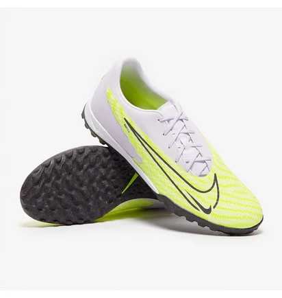 Сороконожки унисекс Nike Phantom Gx Academy Tf Yellow/White DD9477-705