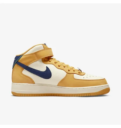 Кросівки чоловічі Nike Air Force 1 Mid Beige/Orange Do6729-700