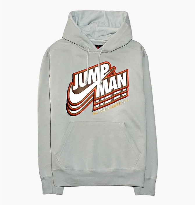 Худи мужское Air Jordan Jumpman Grey DC9604-097