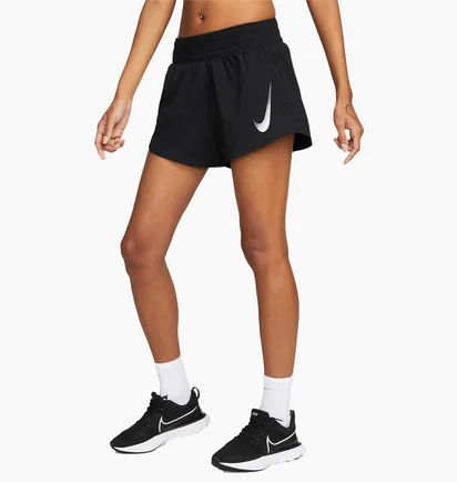 Шорты женские Nike Swoosh Black Dx1031-010