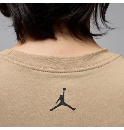 Футболка чоловіча Air Jordan Flt Mvp Jm Hbr Ss Crew Beige HJ2330-257