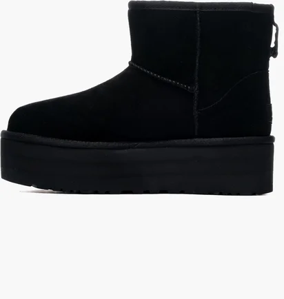 Угги женские UGG Classic Mini Platform Black 1134991-BLK