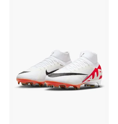 Бутсы унисекс Nike Mercurial Superfly 9 Pro White/Red DJ5598-600