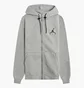 Толстовка мужская Nike Air Jordan Jumpman Air Fleece Full Zip Hoodie Grey Ck6679-091