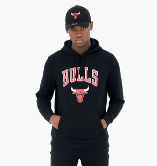 Худі чоловіче NEW ERA Nba Regular Bulls Black 60416759