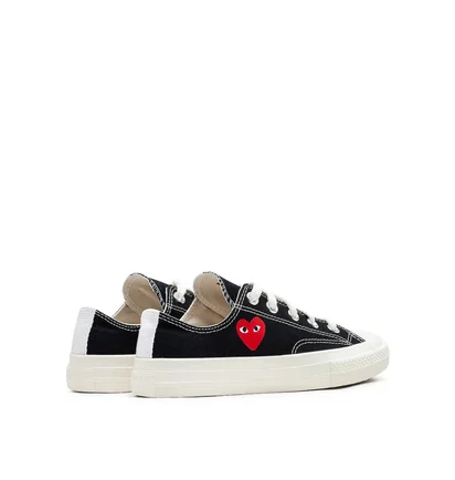 Кеди дитячі Converse X Comme Des Garçons Chuck 70 Low Single Heart Black A08806C