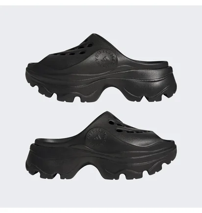 Тапочки жіночі Adidas By Stella Mccartney Clogs Black Gw2050
