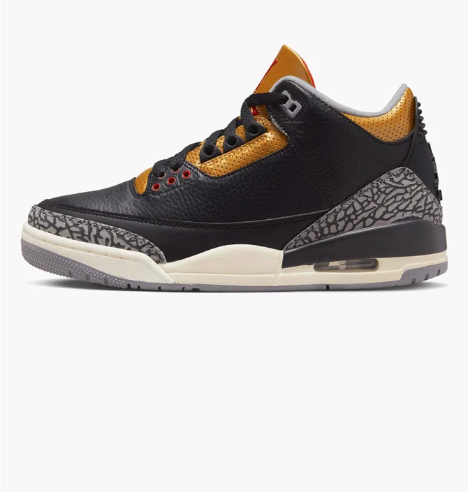 Кросівки жіночі Air Jordan 3 Retro Black Ck9246-067