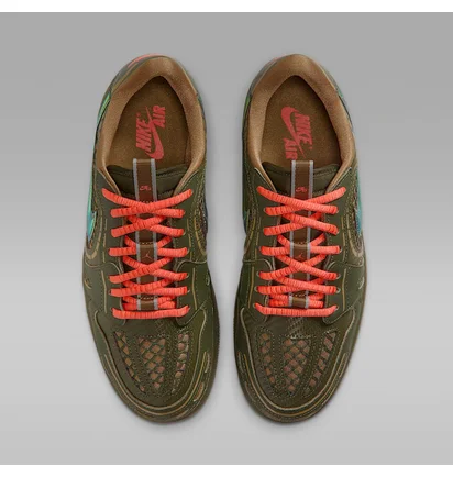 Кроссовки женские Air Jordan 1 Mm Low V3 Olive HQ2186-300