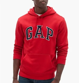 Худи мужское Gap Logo Hoodie Crimson Red 510981Crmsnrd