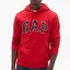 Худі чоловіче Gap Logo Hoodie Crimson Red 510981131
