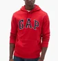 Худі чоловіче Gap Logo Hoodie Crimson Red 510981131