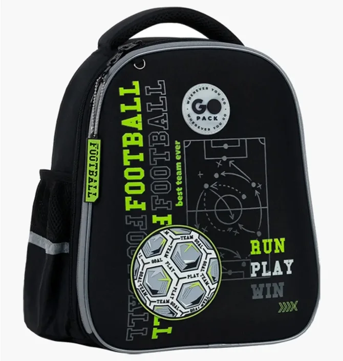 Рюкзак дитячий GoPack Football Fun Black GO26-165S-4