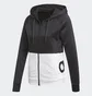 Спортивный костюм женский Adidas Linear Hoodie Black/White DV2425
