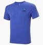 Футболка мужская Helly Hansen Nord Graphic T-Shirt Blue 62979-606