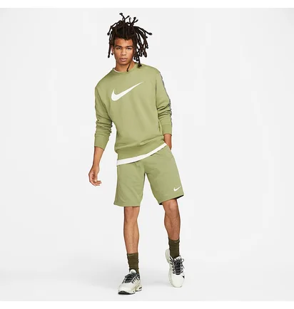 Шорты мужские Nike Repeat Fleece Olive DX2031-334