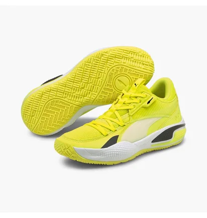Кроссовки мужские Puma Court Rider I Basketball Shoes Yellow 195634-06