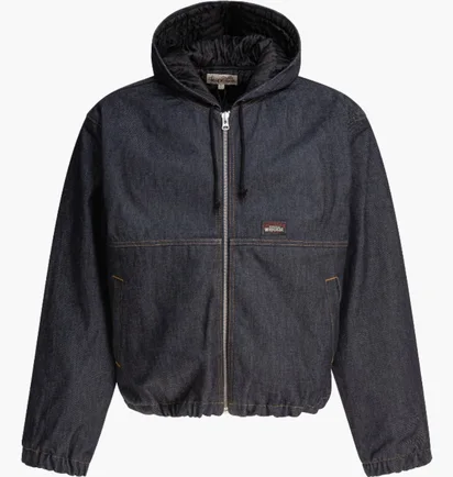 Куртка унисекс Stussy Work Jacket Denim Blue 115835-0876