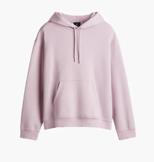 Худи мужское H&M Loose Fit Pink 0970819108