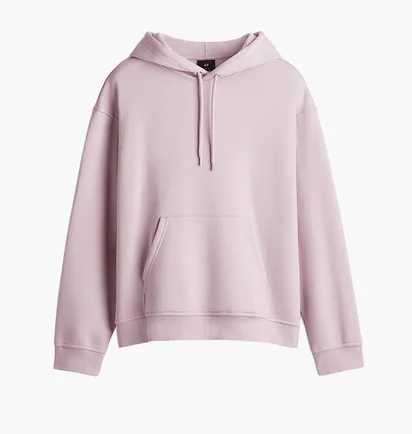 Худи мужское H&M Loose Fit Pink 0970819108