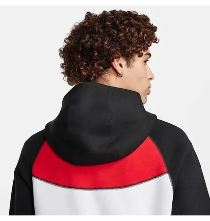 Спортивный костюм мужской Nike Tech Fleece Windrunner Full-Zip Red/Multi FZ4709-100__FZ4710-657