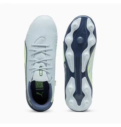 Бутсы детские Puma King Match Fg/Ag Light Blue 108048-03