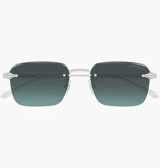 Сонцезахисні окуляри Mont Blanc Metallic/Blue MB0456S-002-54