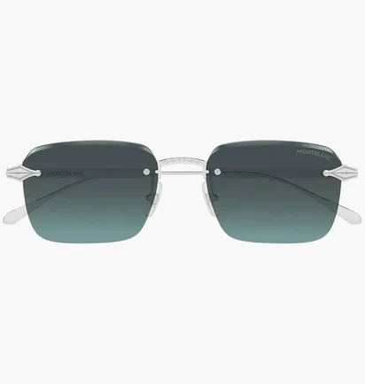 Сонцезахисні окуляри Mont Blanc Metallic/Blue MB0456S-002-54