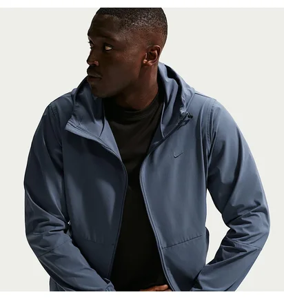 Олімпійка чоловіча Nike Unlimited Repel Hooded Versatile Blue FB7551-491
