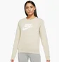 Світшот жіночий Nike Swoosh Sweatshirt Beige BV4112-206