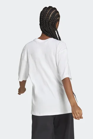 Футболка жіноча Adidas Essentials Big Logo Boyfriend Tee White HR4930