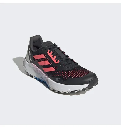 Кроссовки женские Adidas Terrex Agravic Flow 2 Trail Running Shoes Black/Pink H03190