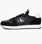 Кросівки жіночі Calvin klein Runner Sock Laceup Ny-Lth Black YM0YM00553