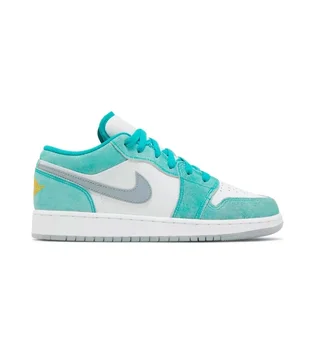Кроссовки детские Nike Air Jordan 1 Low Light Blue Do8244-301