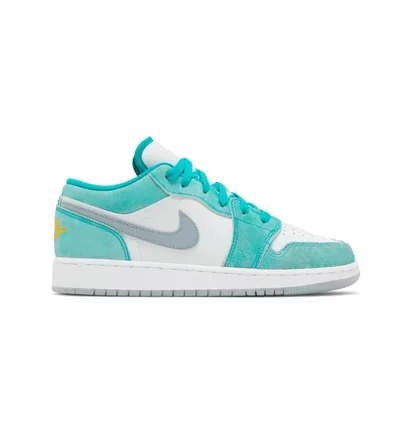 Кроссовки детские Nike Air Jordan 1 Low Light Blue Do8244-301