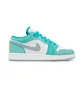 Кроссовки детские Nike Air Jordan 1 Low Light Blue Do8244-301