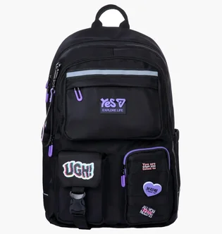 Рюкзак дитячий YES Ugh Black TS-43L-550343