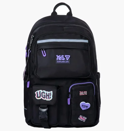 Рюкзак дитячий YES Ugh Black TS-43L-550343