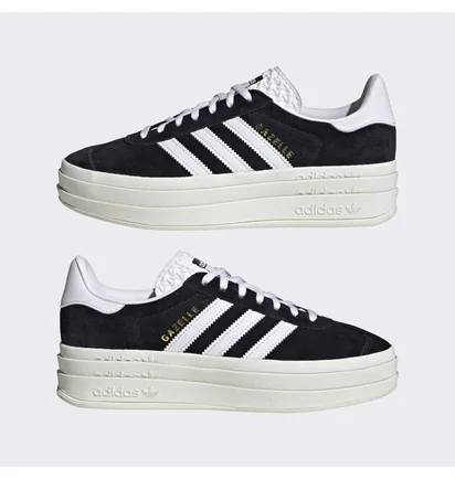Кросівки жіночі Adidas Gazelle Bold Shoes Black Hq6912