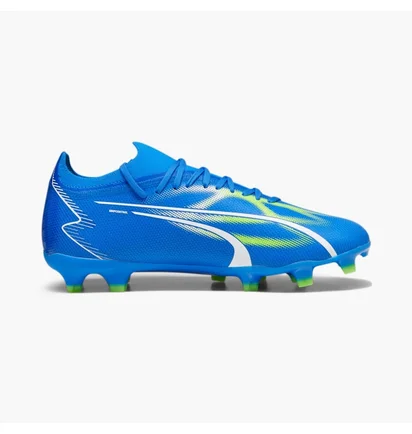 Бутсы унисекс Puma Ultra Match Fg/Ag Blue 107347-03