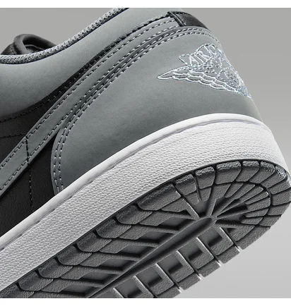 Кросівки чоловічі Air Jordan 1 Low Grey/Black IU7550-065