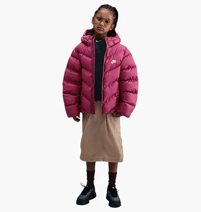 Пуховик детский Nike Tf Adp Puffer Bordo HQ4976-634