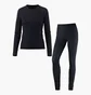 Термобелье женское CMP Lady Underwear Set D Black 3Y86800-U901
