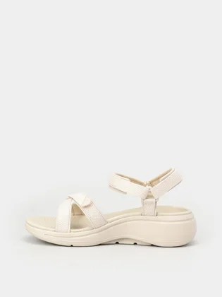 Сандалі жіночі Skechers Go Walk Arch Fit - Cruise Around Beige 140251-NAT